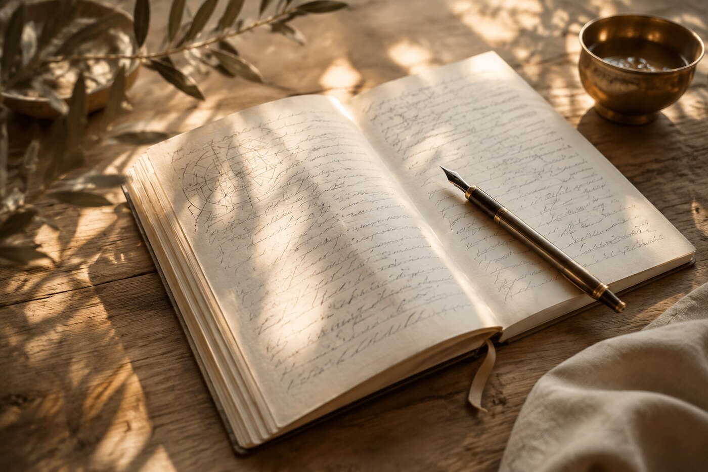 Cuaderno abierto para la reflexión consciente